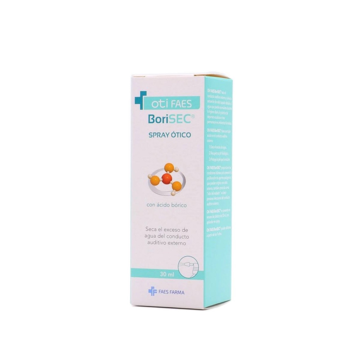 otifaes borisec spray otico 30 ml