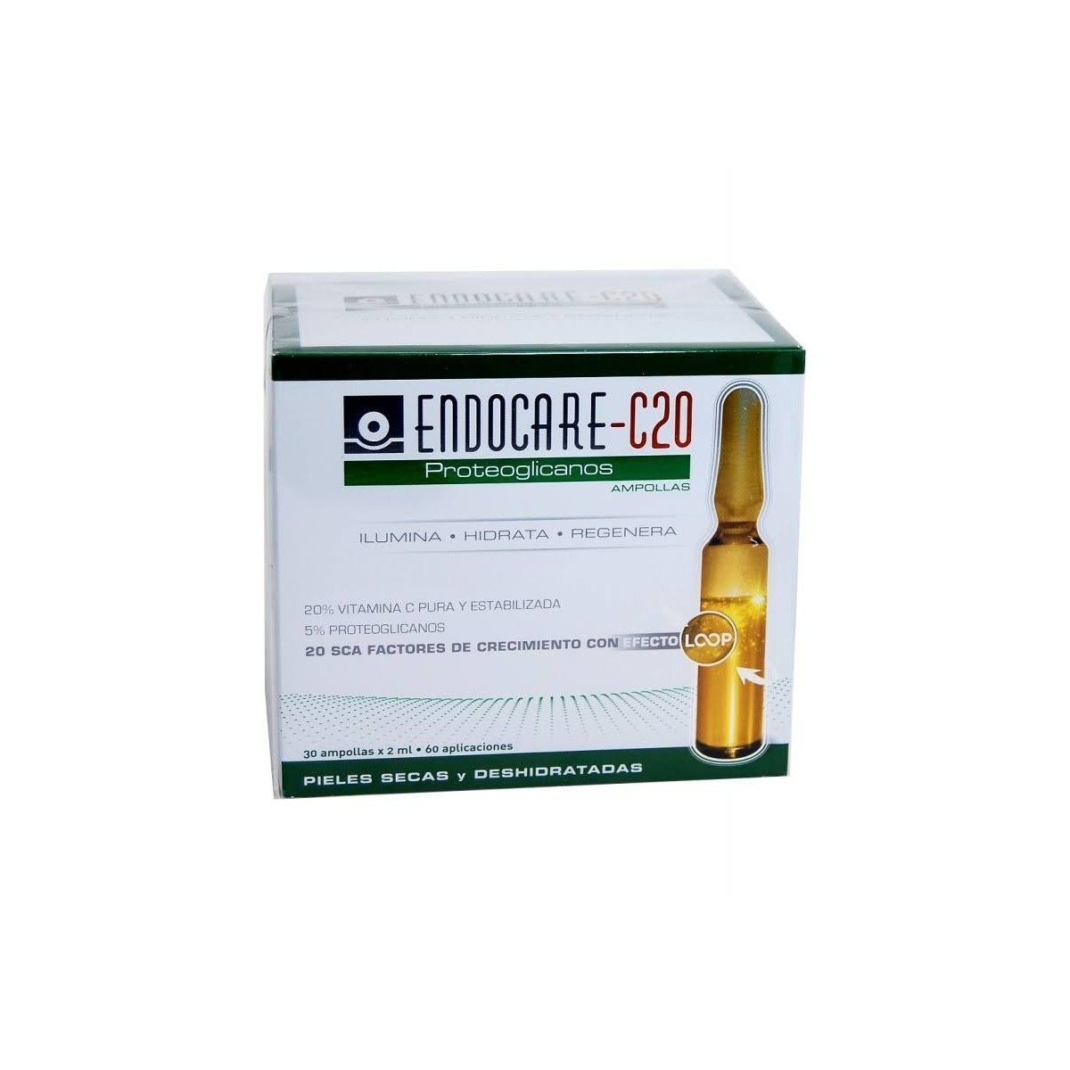 endocare c20 proteoglicanos 30 ampollas 2 ml