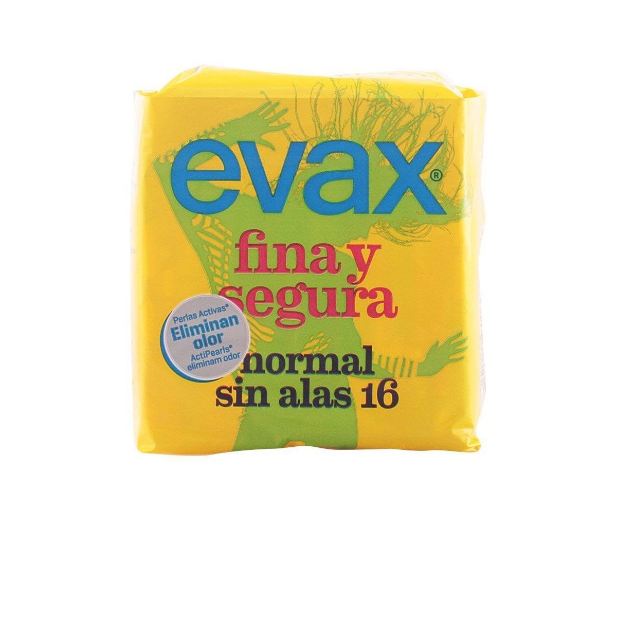 evax fina y segura normal 16 compresas